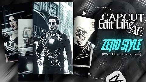How to make Zeno style Edit On Capcut 🔥