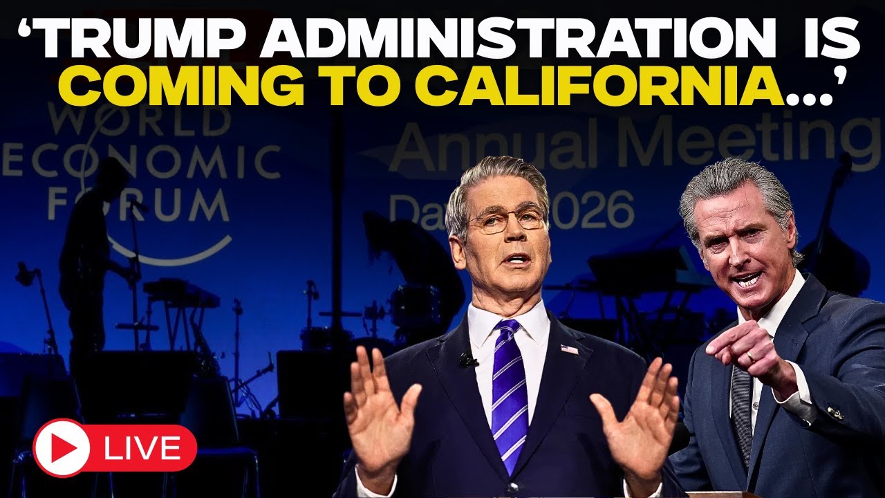 Scott Bessent LIVE: Trump’s Treasury Chief Warns Newsom; ‘We’re Coming…’ | US News LIVE