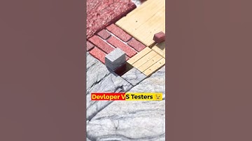 Who is a Developer AND a Tester? 😱 #shorts