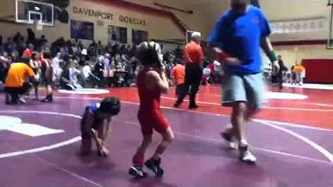 Brooks Proctor wrestling