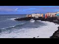 LOUD CRASHING WAVES || QUIET Fishing Village Prepares to FIGHT Imminent STORM!