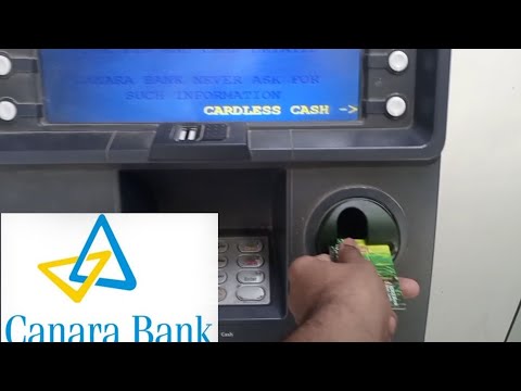 How To Withdraw Money From Canara Bank ATM || Canara Bank ATM Withdrawal