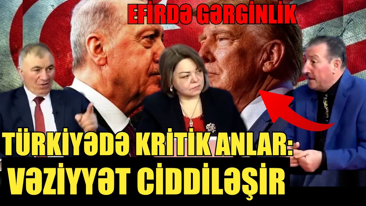 Türkiyədə gərginlik: vəziyyət kritikdir - GƏRGİN DEBAT