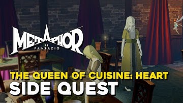 Metaphor ReFantazio The Queen Of Cuisine: Heart Side Quest Guide