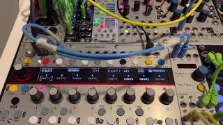 Intellijel Bifold and Ryo Aperture. Instruo troika.