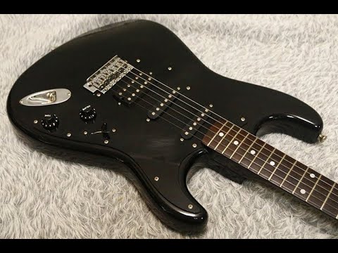 Vintage 1980's made Tokai Custom Edition AST-LTD All Black Made in