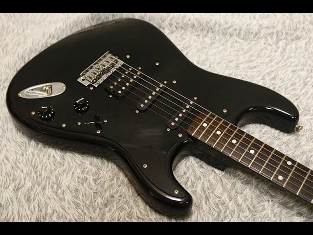 Vintage 1980's made Tokai Custom Edition AST-LTD All Black Made in