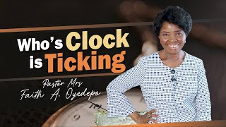 Who's Clock is Ticking