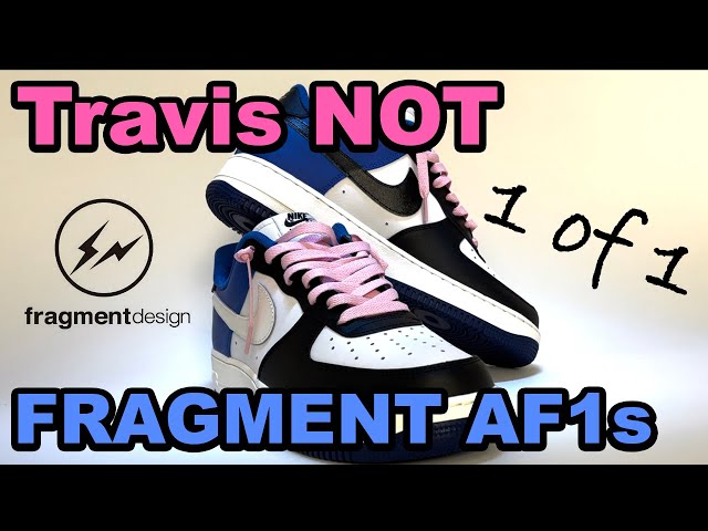 Travis NOT x Air Force 1 x FRAGMENTS - 1 of 1 - Nike By You custom