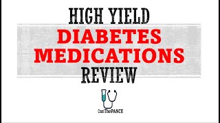 Diabetes medications in under 30 minutes! All you need to know!