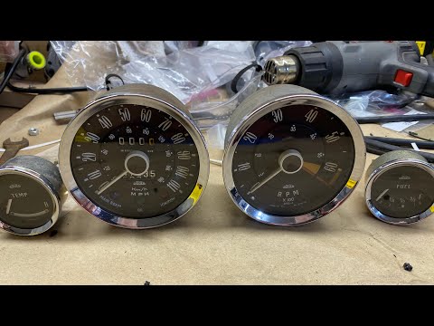 Vintage Auto Gauge Restoration