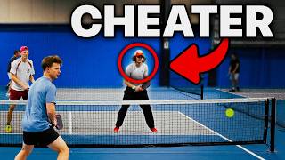 Man Caught Wearing Disguise to Sandbag Pickleball Tournament