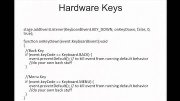 FlashTent Part 4 : AIR for Android 5/9  AIR Code Samples