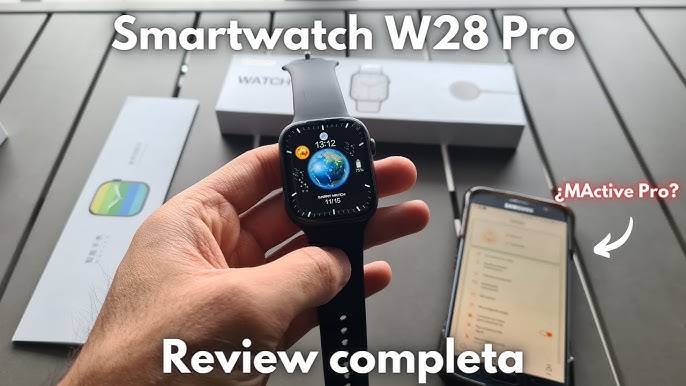 Relógio Smartwatch W28 Pro Série 8 Branco Booglee - Booglee - eletrônicos  para facilitar seu cotidiano e bem-estar