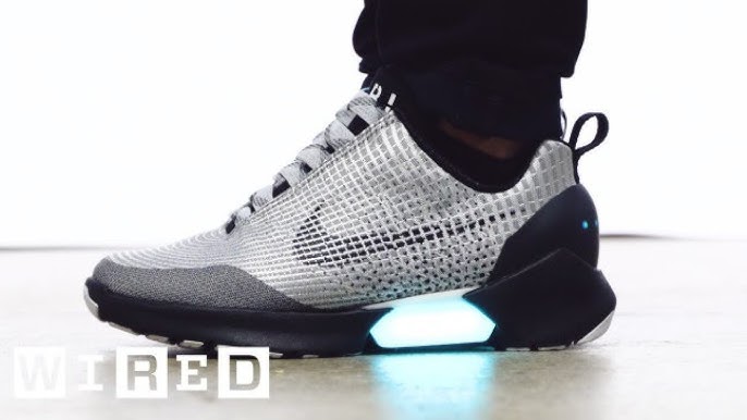 Meet the HyperAdapt, Nike's Awesome New Power-Lacing Sneaker | WIRED -  YouTube