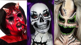 INCREIBLE MAQUILLAJE DE HALLOWEEN 2022| Makeup Transformation #6