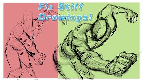 How to Fix Stiff Figure Drawings: FORCE  Friday 163