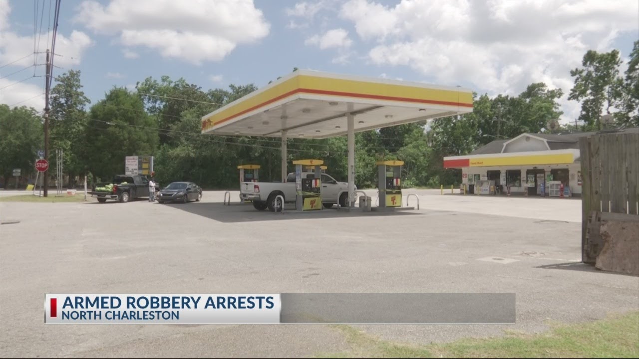 Two men arrested following armed robbery in North Charleston - YouTube