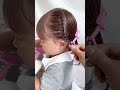 "🎀Simple Braided Hairstyle for Little Girls 💫"#ytshorts #youtubeshorts #kidsfashion ...