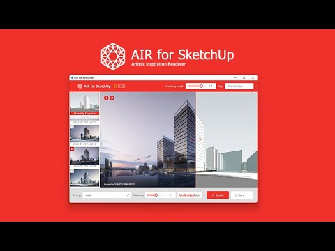AIR for SketchUp   AI based SketchUp plugin