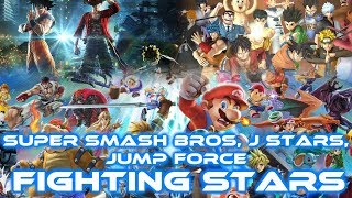 Super Smash Bros, J-Stars, Jump Force - Fighting Stars [With Lyrics] screenshot 4