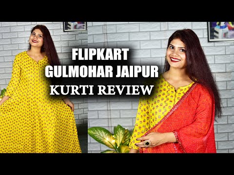 Buy Red Kurtas for Women by GULMOHAR JAIPUR Online | Ajio.com