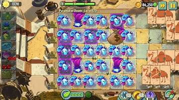 Plants vs. Zombies 2 Pyramid of Doom - level 118-122 || gameplay walkthrough