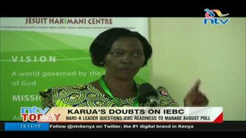 Martha Karua questions IEBC readiness to manage August poll