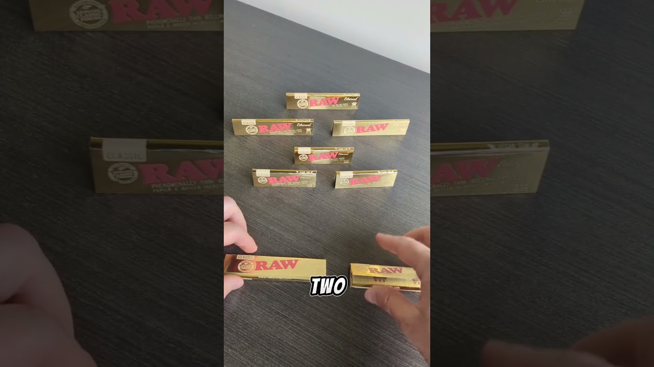 📢 The THINNEST production rolling papers in the world! Could you roll with these?