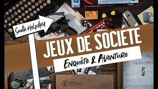 TOP Jeux de société enquête et aventure 2021