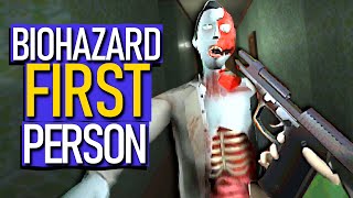 Resident Evil 1 CLASSIC In FIRST PERSON!