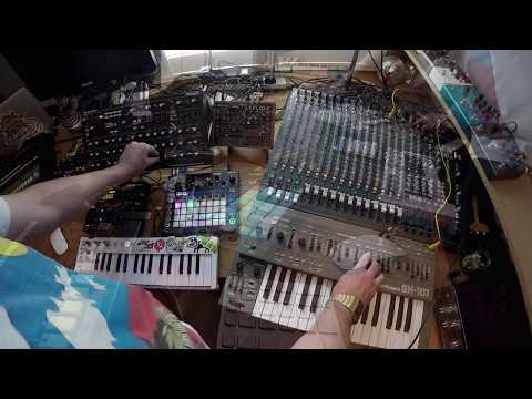 Grittywan -CALC- Novation Circuit, Mono Station Peak with Leploop, TR808 and SH101