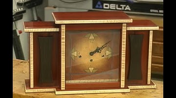 W049 Make this Timeless Mantel Clock for your Home