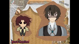 Sniking town trend meme bungou stray dogs ft ( oda, dazai) bsd enjoy