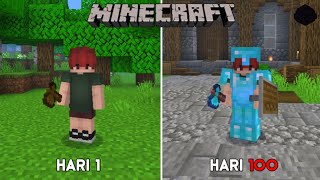 BERTAHAN HIDUP 100 HARI DI MINECRAFT 1.20