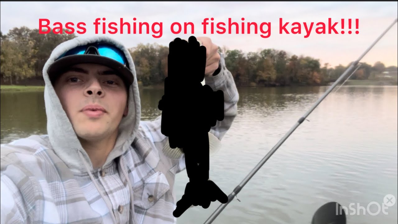 Bass fishing on fishing kayak!!!￼