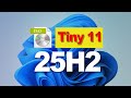 How to Download & Create Tiny Windows 11 25H2 ISO for Minimal Install (No Bloatware)#windows11#25h2