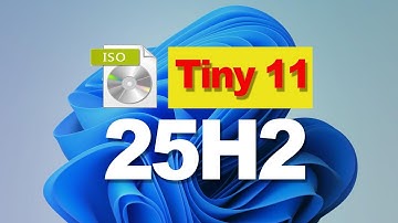 How to Download & Create Tiny Windows 11 25H2 ISO for Minimal Install (No Bloatware)#windows11#25h2