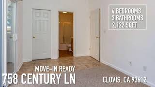 Wonderful listing on 758 Century Ln, Clovis CA