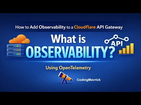 What is Observability & How to Add Observability to Cloudflare API Gateway using OpenTelemetry