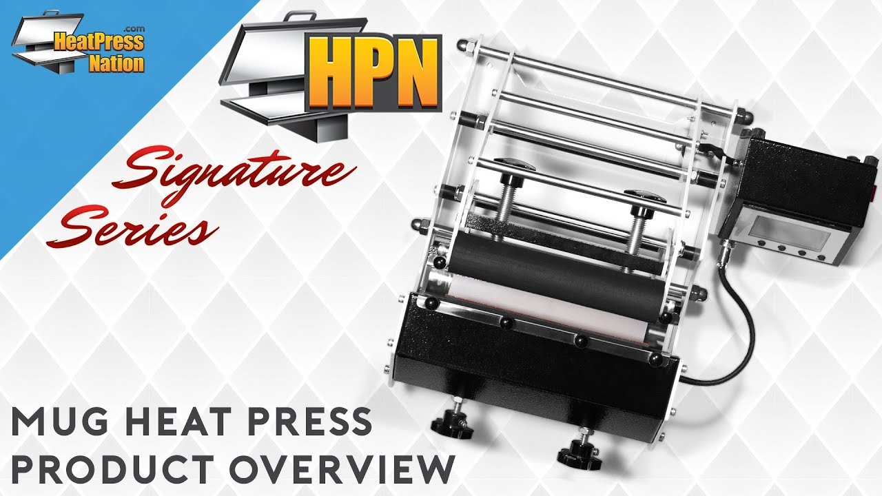 Heat Press Nation Digital Heat Press Machine Heat Transfer Press