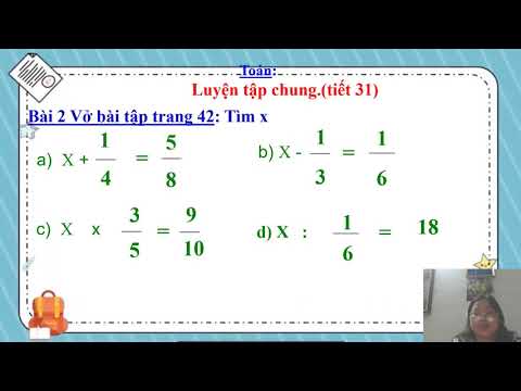Luyện tập chung (Tiết 30, 31)