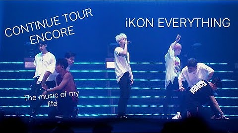 iKON - EVERYTHING (CONTINUE TOUR IN SEOUL ENCORE HD)