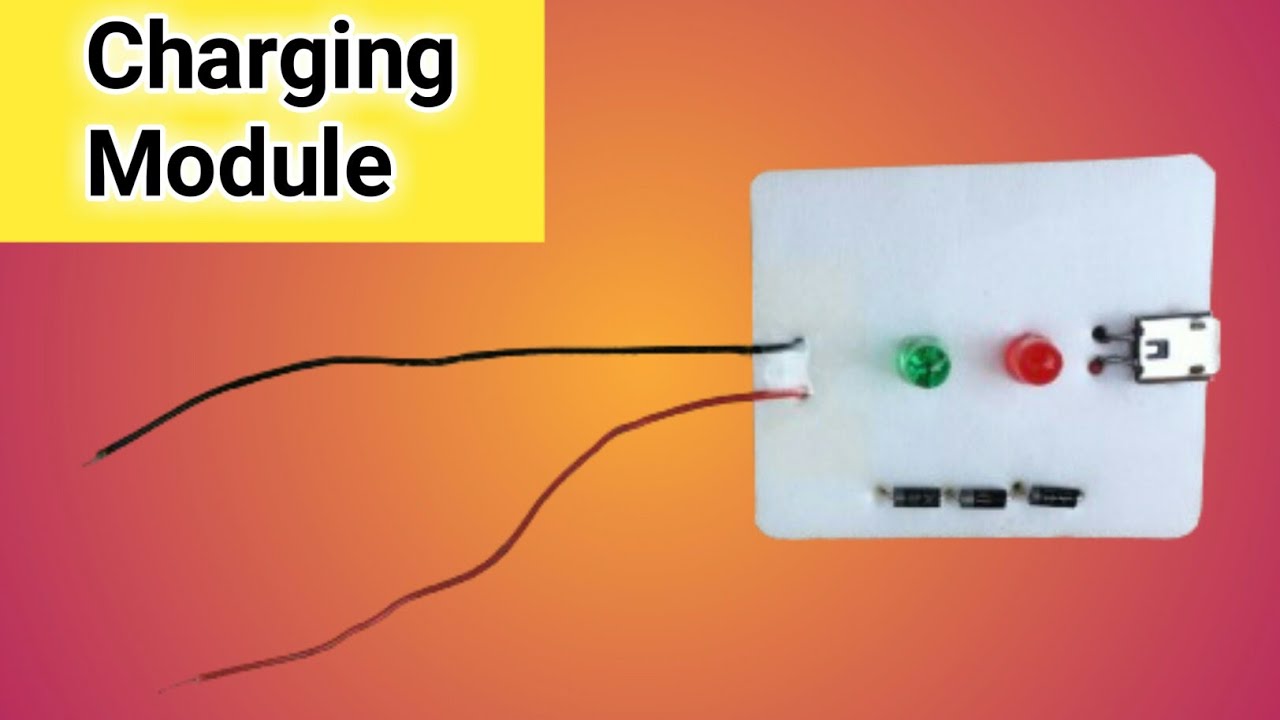 how to make charging module at home | charging module kese banaye - YouTube