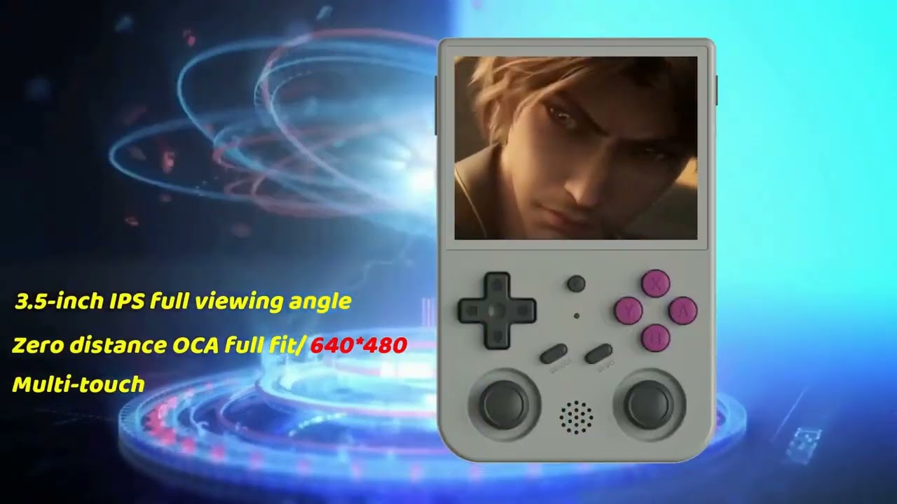 RetroBoy PRO - Handhållen Spelkonsol / GameBoy med över 34000 nostalgiska spel, Wifi, 270GB