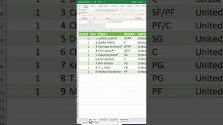 How to quickly merge multiple tabs in #Excel