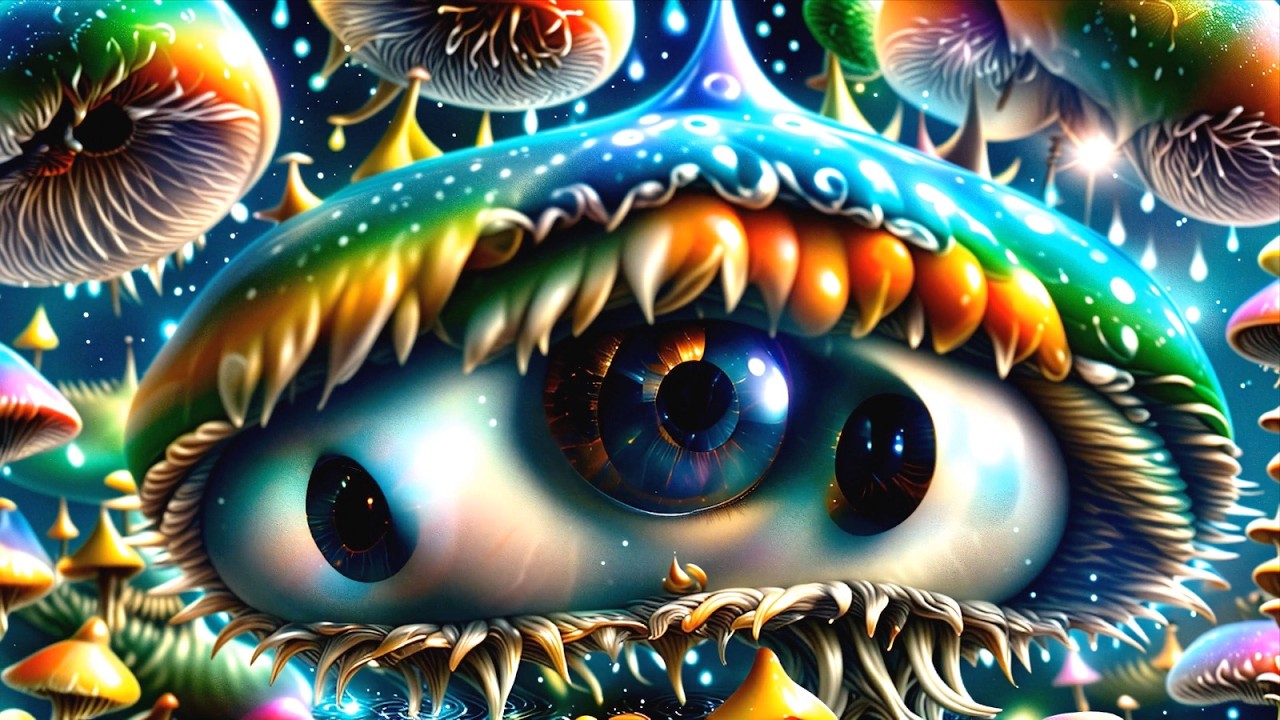 Psychedelic Surrealism 383 - Trippy AI Animation Loop - Background ...