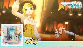 HATSUNE MIKU: COLORFUL STAGE! - City by jon-YAKITORY 3DMV performed by Vivid BAD SQUAD