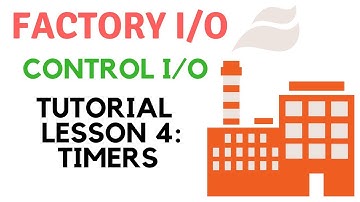 FACTORY I/O | CONTROL I/O Tutorial Lesson 4 Timers || timers || plc || plc programming || automation