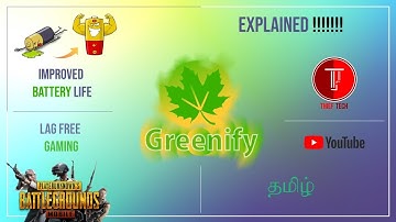 Increasing Battery Life With Greenify app !!  |   Lag issues solved(pubg!)  | EXPLAINED in Tamil !!